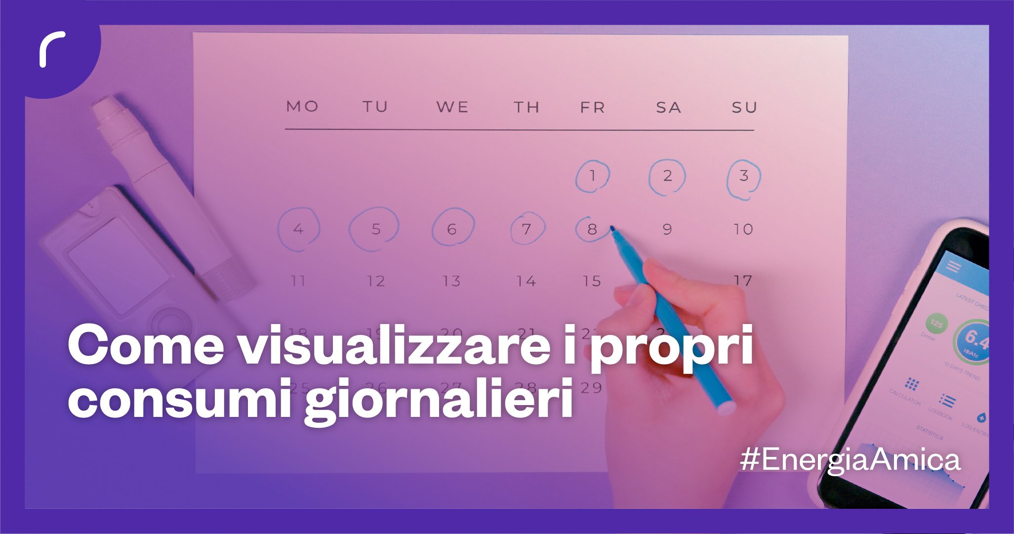 Come visualizzare i propri consumi giornalieri - Revoluce